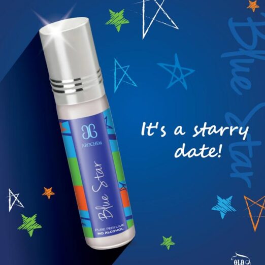 blue star, arochem, perfume