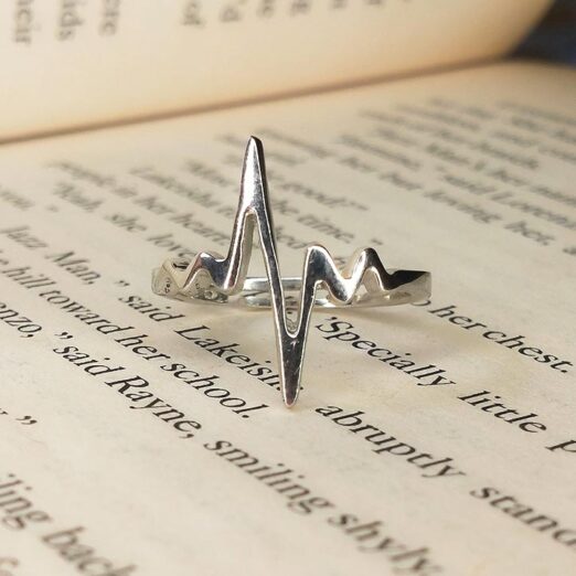 ring, girls ring, silver ring