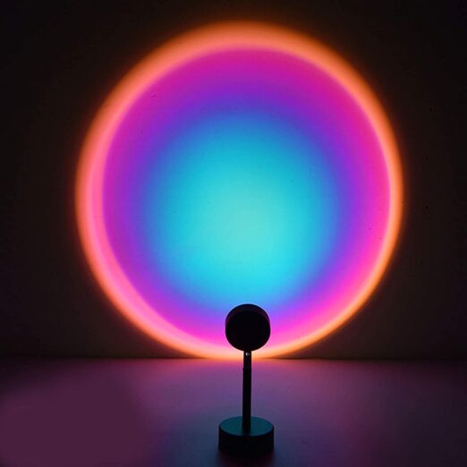 Rainbow projection lamp
