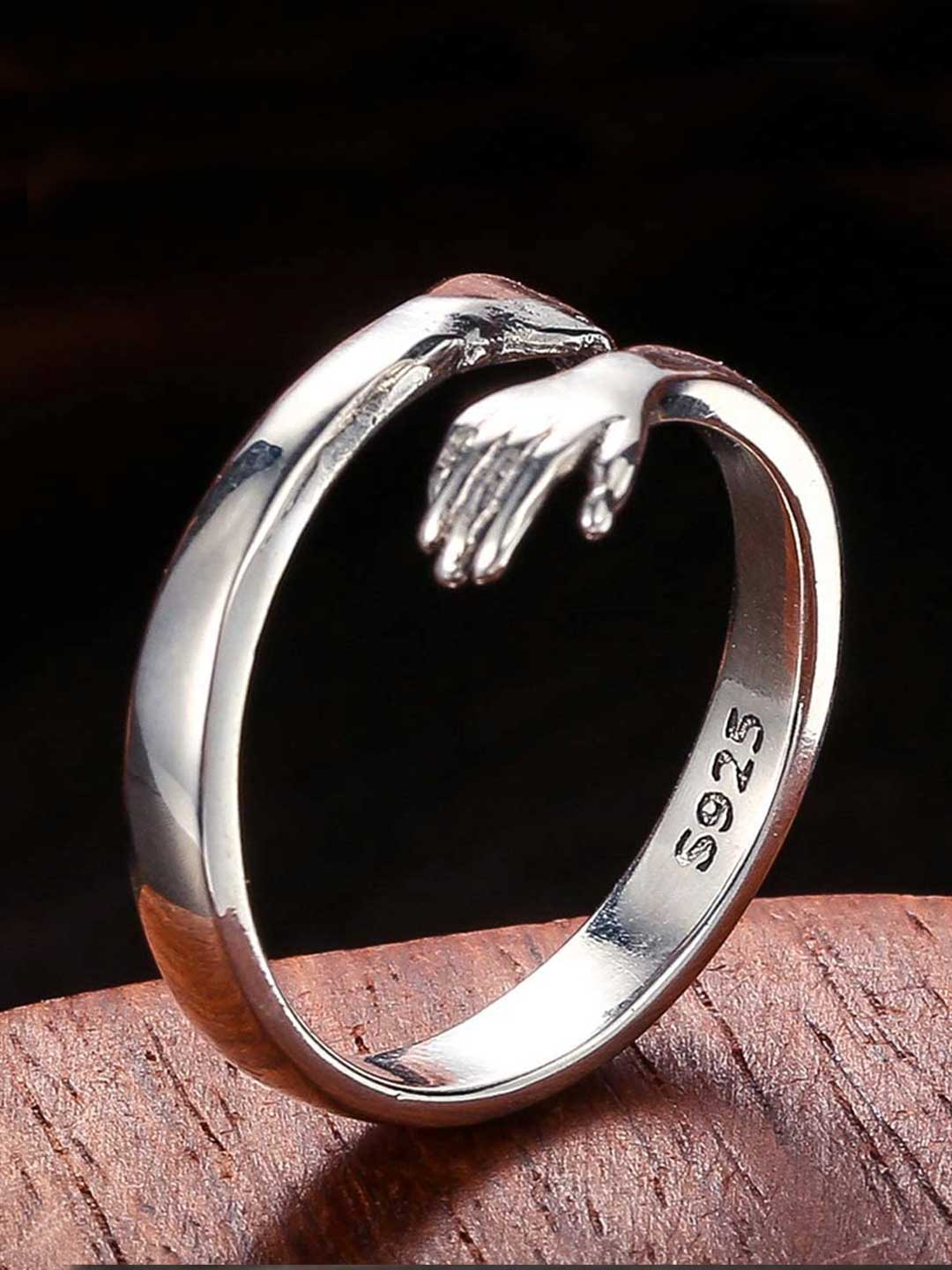 Hug Ring Sterling Silver – Brook and Bell
